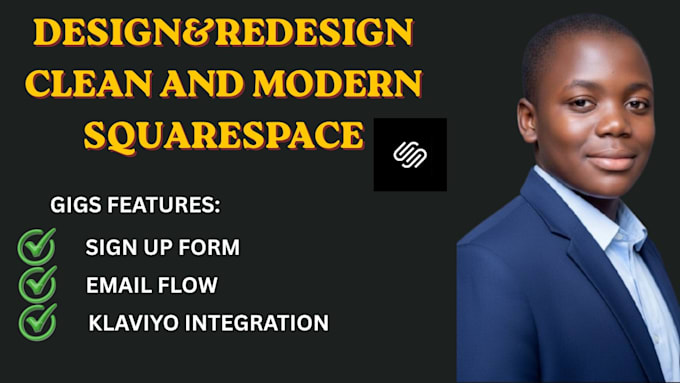 design and build a custom squarespace website