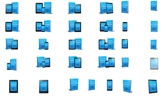 create professional 3d ebook mockups and book covers for amazon KDP