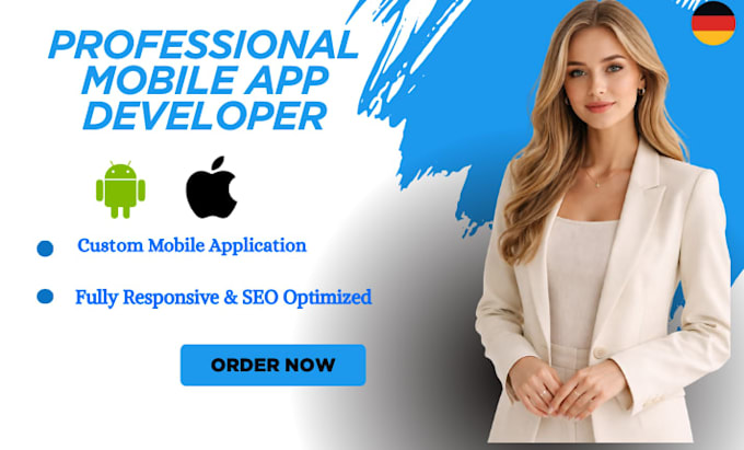 develop a custom andriod and ios mobile app for your business