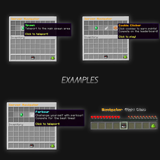 create a spigot or paper plugin for your minecraft server