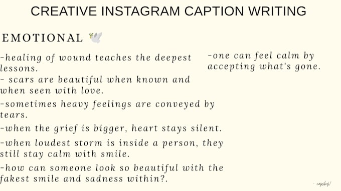 write catchy, viral, engaging instagram captions