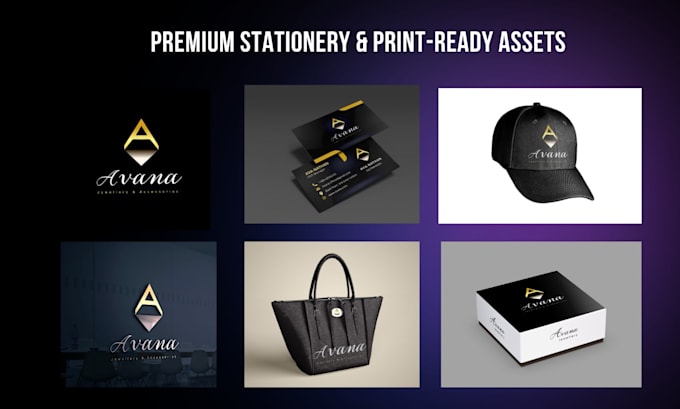 vectorize your ai logo concept and design a full brand kit