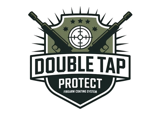 design awesome gun logo with free source files