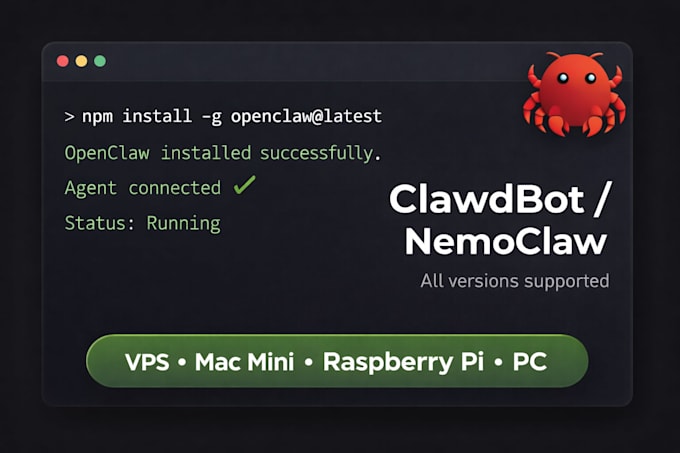 install and setup openclaw ai agent on your vps or server