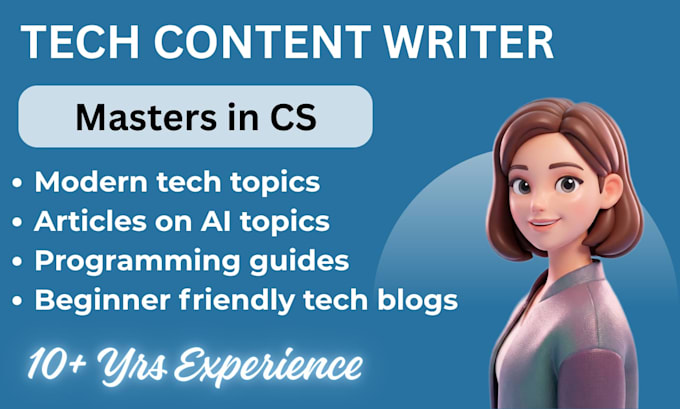 write beginner friendly tech blogs, python and ai articles