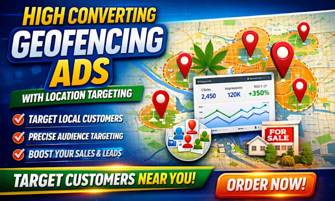 set up high converting geofencing ads with location targeting