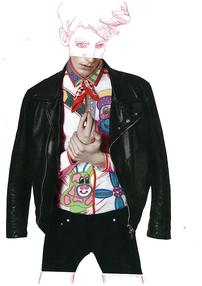 create a fashion illustration