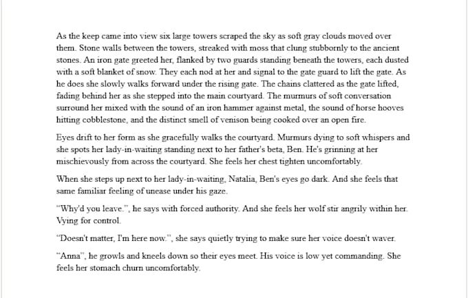 write a fantasy romance story or character relationship