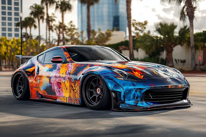 design a platinum quality vehicle wrap