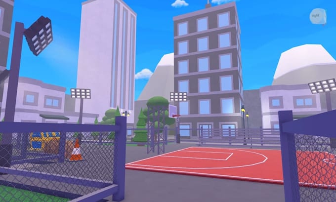 build roblox game with roblox map, building, model and script in roblox studio