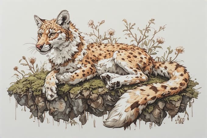 make a custom furry art for you
