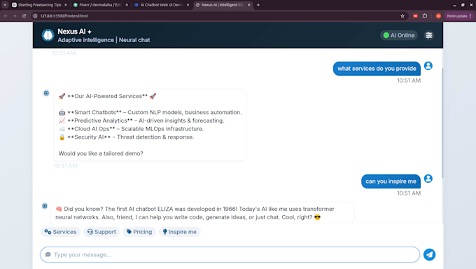 build ai chatbot for customer support