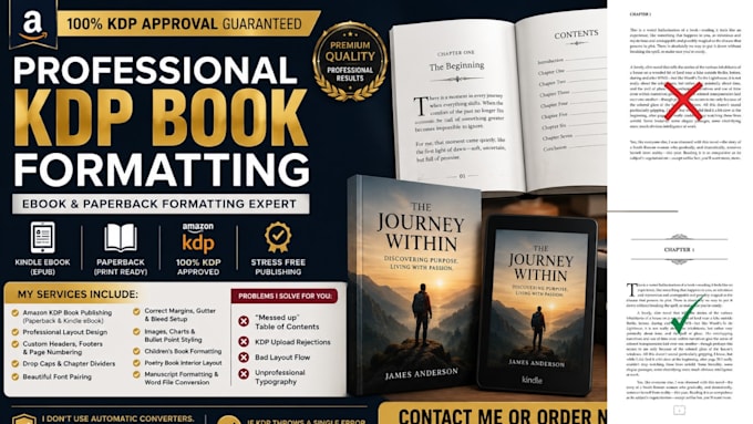 do book formatting kindle ebook manuscript formatting amazon kdp book publishing