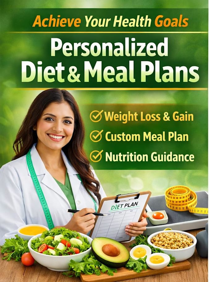 Create a personalized diet and meal plan for weight loss, gain and ...