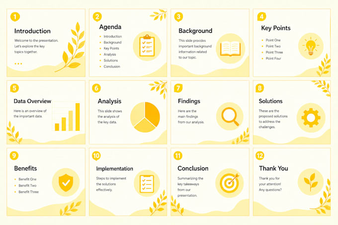 design pitch deck, powerpoint presentation, and PPT slides