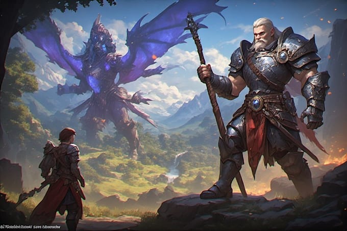 Build cinematic dnd fantasy rpg character portraits for your campaign ...