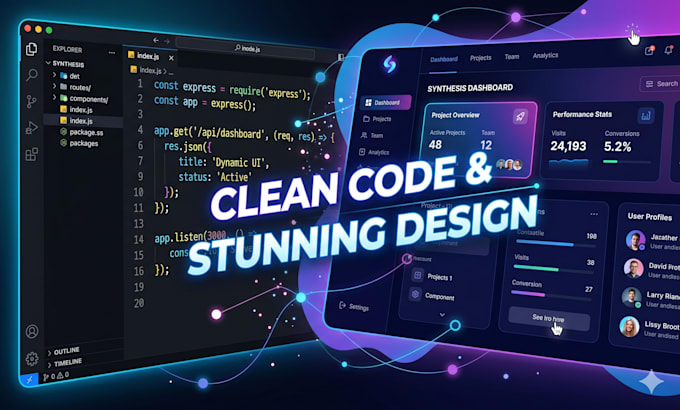 build a custom web application and software solution