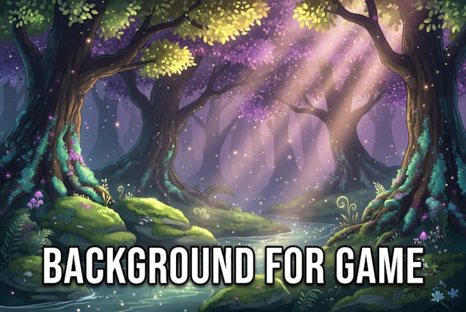 design custom 2d background for your game