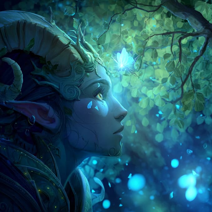 draw your fantasy character illustration
