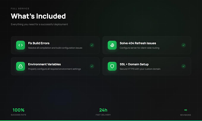 deploy your react app to vercel or fix deployment errors