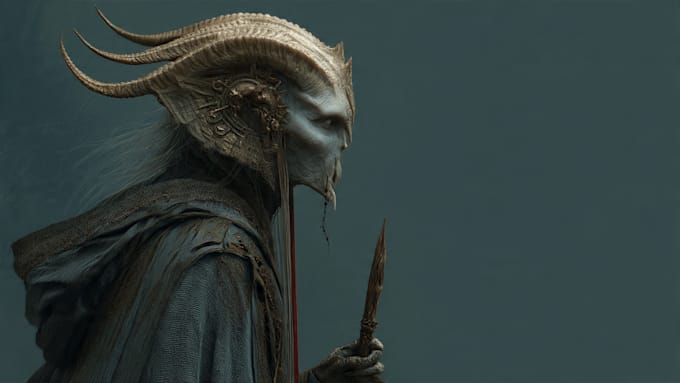 fantasy horror and fantasy horror character