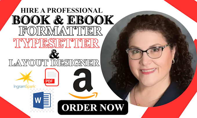 do book formatting, paperback formatting, book layout design for amazon KDP