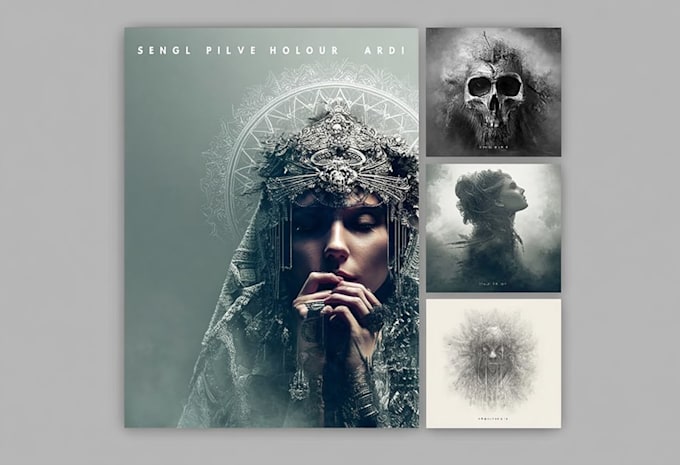 design album cover art or single artwork