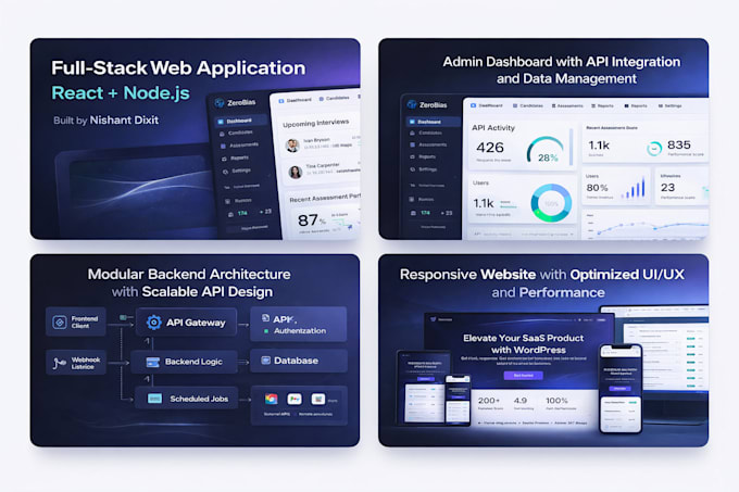build scalable saas mvp web app for startup idea