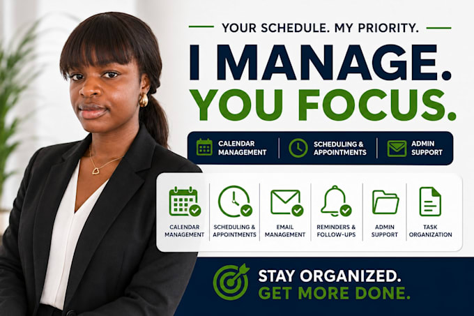 manage your calendar and appointments professionally