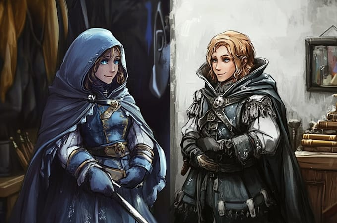 develop character design and concept art for your game