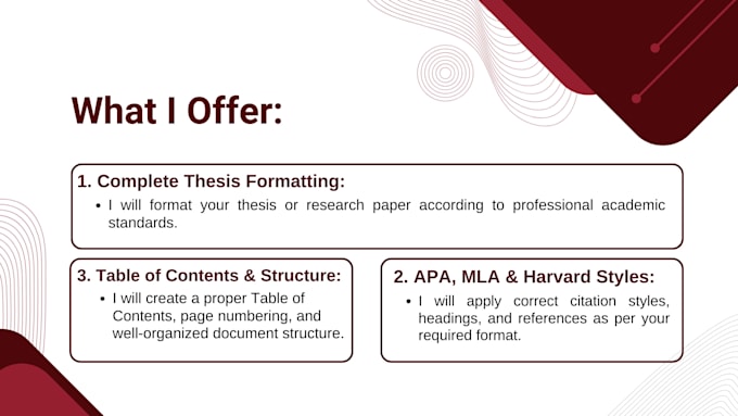 format thesis in apa, mla, harvard style perfectly