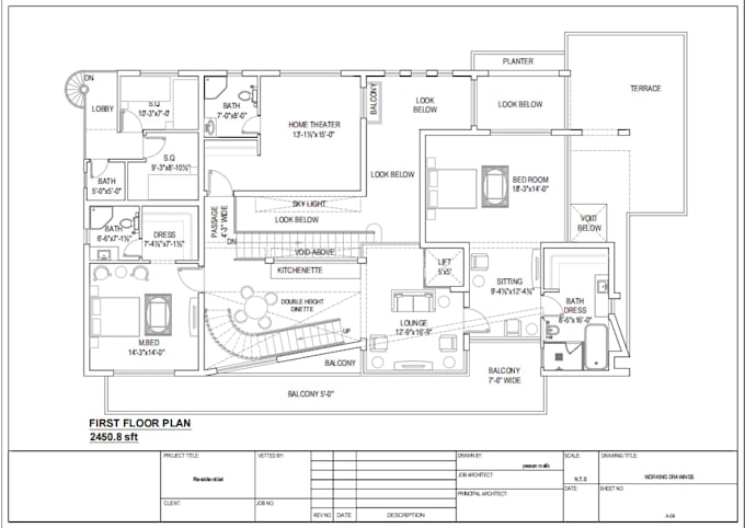 create autocad floor plans and drawings