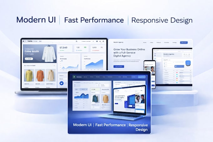 build modern ecommerce website