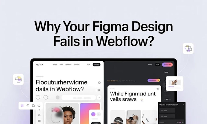resolve and fix any webflow bug issue optimize or edit webflow to figma site