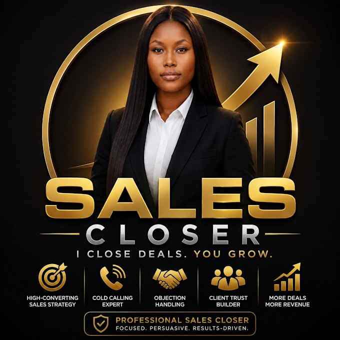 be your commission based sales closer, high ticket sales, linkedln leads agents