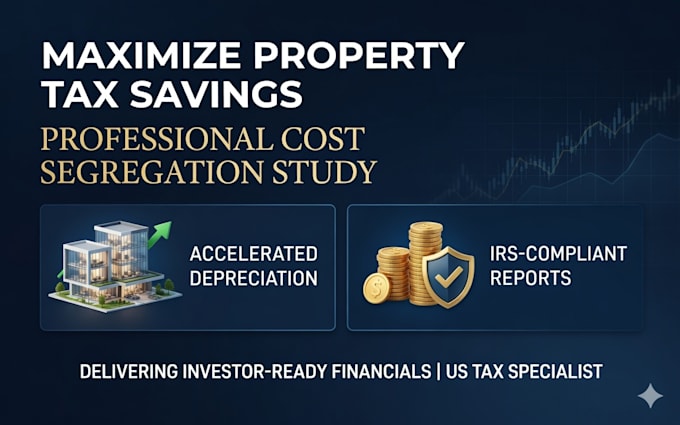 perform a professional cost segregation study for tax savings