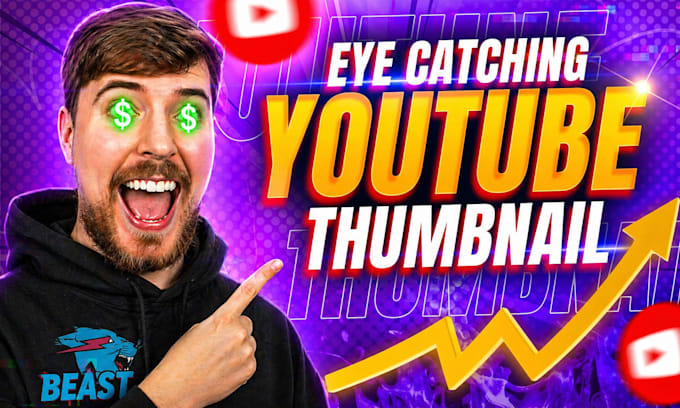 design professional thumbnails like mr beast in 24hrs