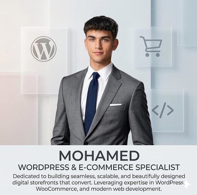 design a modern wordpress landing page or one page website
