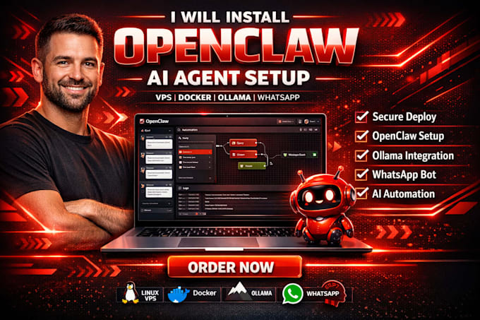 openclaw install secure deploy nemoclaw clawkeeper ollama whatsapp linux vps