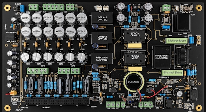 modify and optimize your audio pcb and circuit for high quality sound