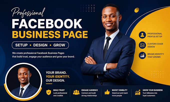 create and setup facebook business page