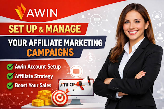 set up and manage your affiliate marketing using awin