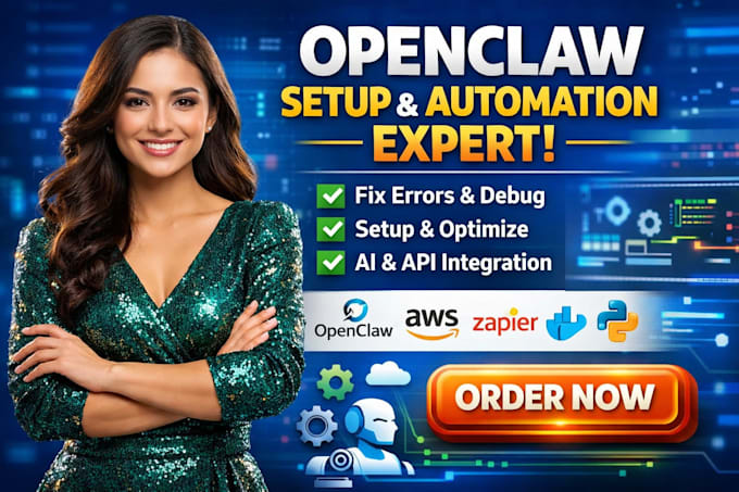do expert openclaw setup, open claw installation fix and optimize openclaw setup
