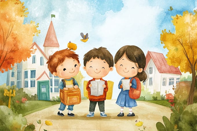 do hand drawn watercolor illustrations