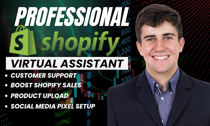 be your shopify virtual assistant store manager shopify dropshipping expert