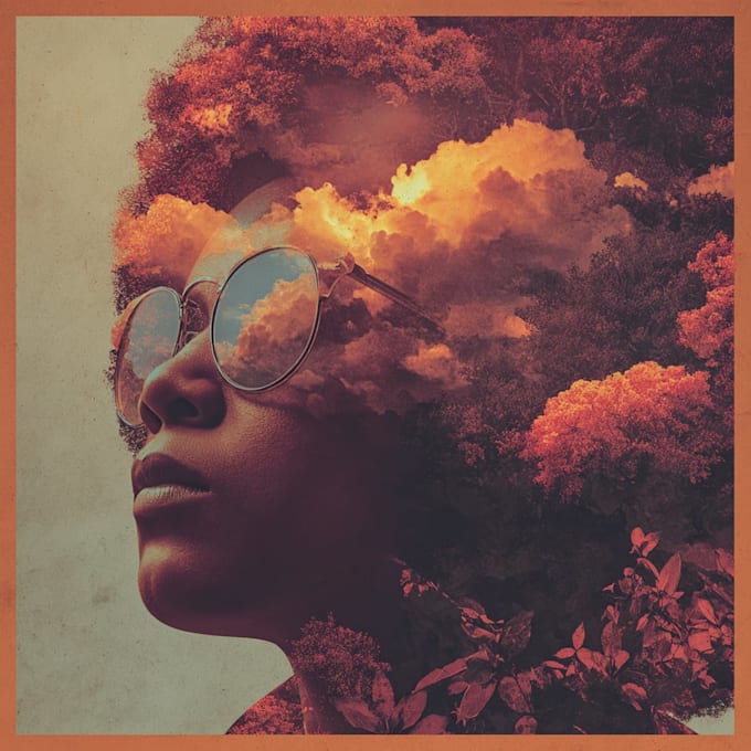 creat a a professional album cover