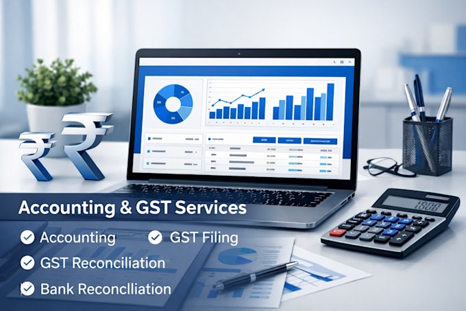 do gst return filing, bookkeeping and accounting