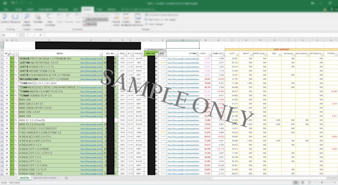 create an excel inventory stock list tracker with dashboard