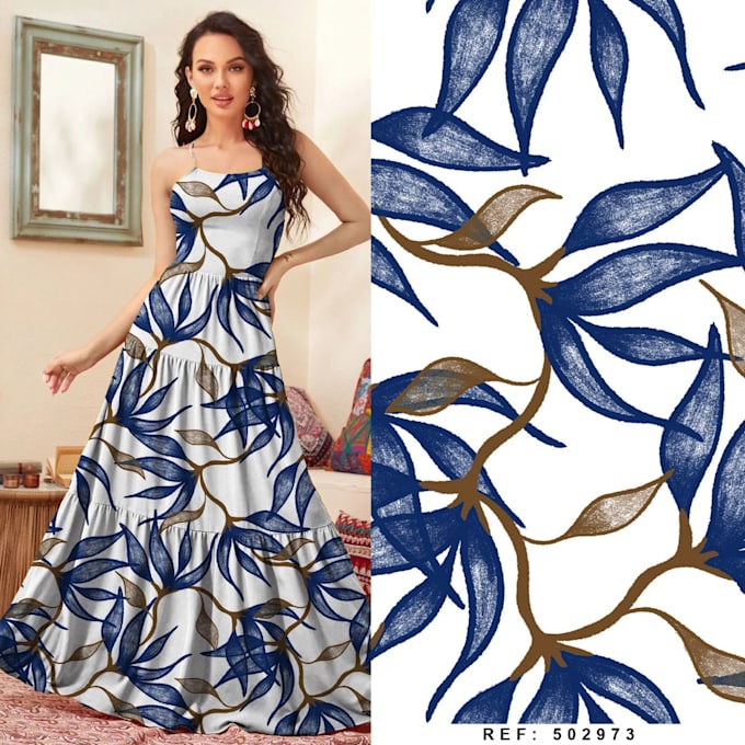 design seamless pattern for textile, fabric, wallpaper