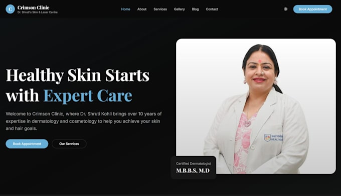 make website for you